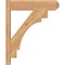 Ekena Millwork Merced Smooth Craftsman Outlooker, Western Red Cedar, 5 1/2"W x 20"D x 24"H OUT06X20X24MRC04SWR - alternate 2